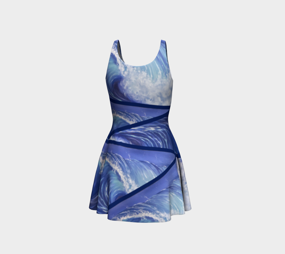 Robe évasée - Outremer