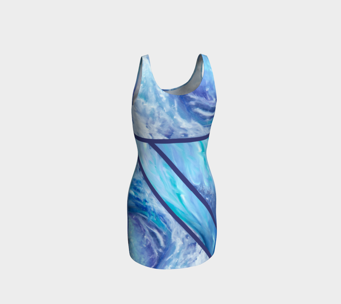 Robe Silhouette - Stronger than before (Modèle avec lignes)