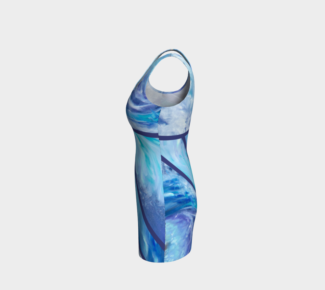 Robe Silhouette - Stronger than before (Modèle avec lignes)