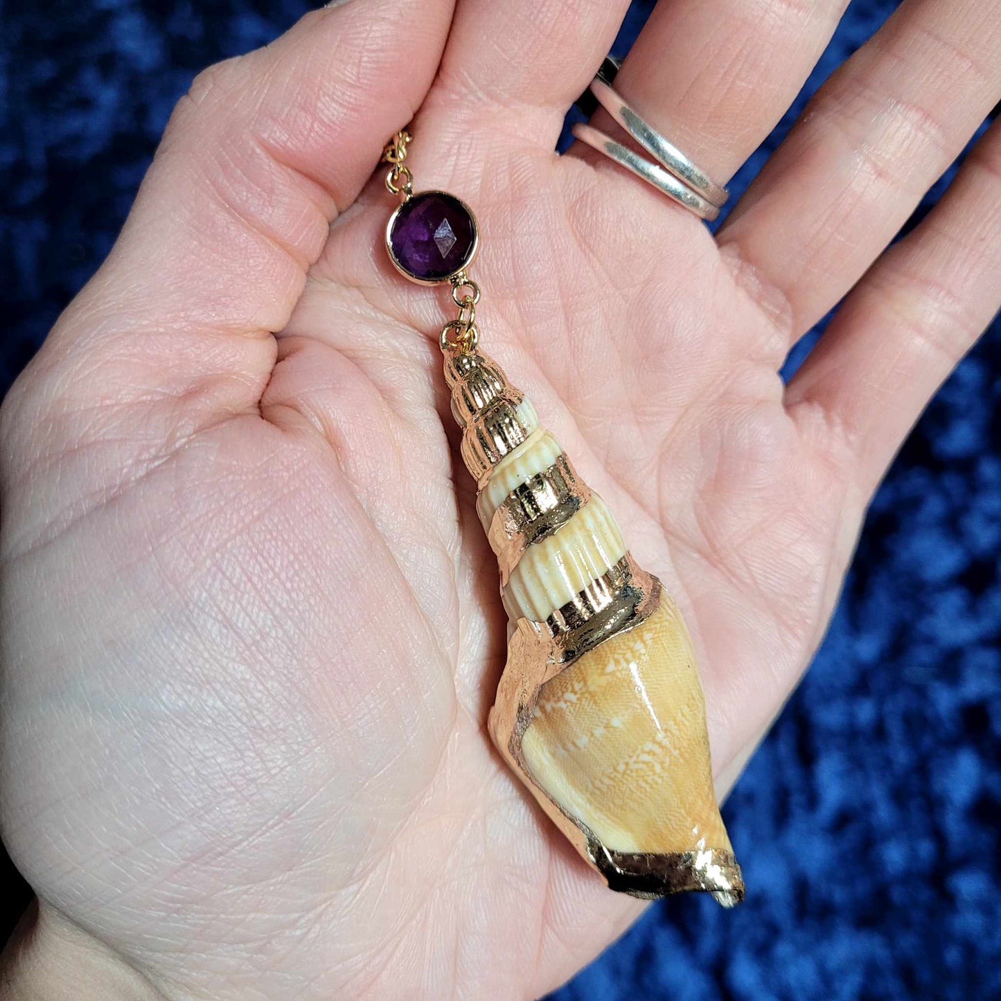 Pendentif Mélusine - Améthyste