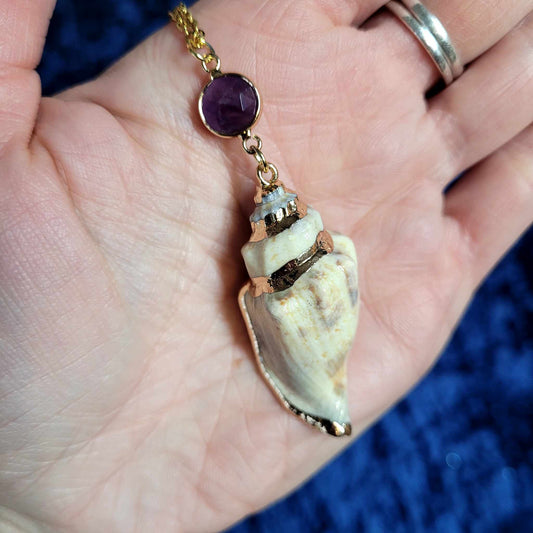 Pendentif Naïade - Améthyste