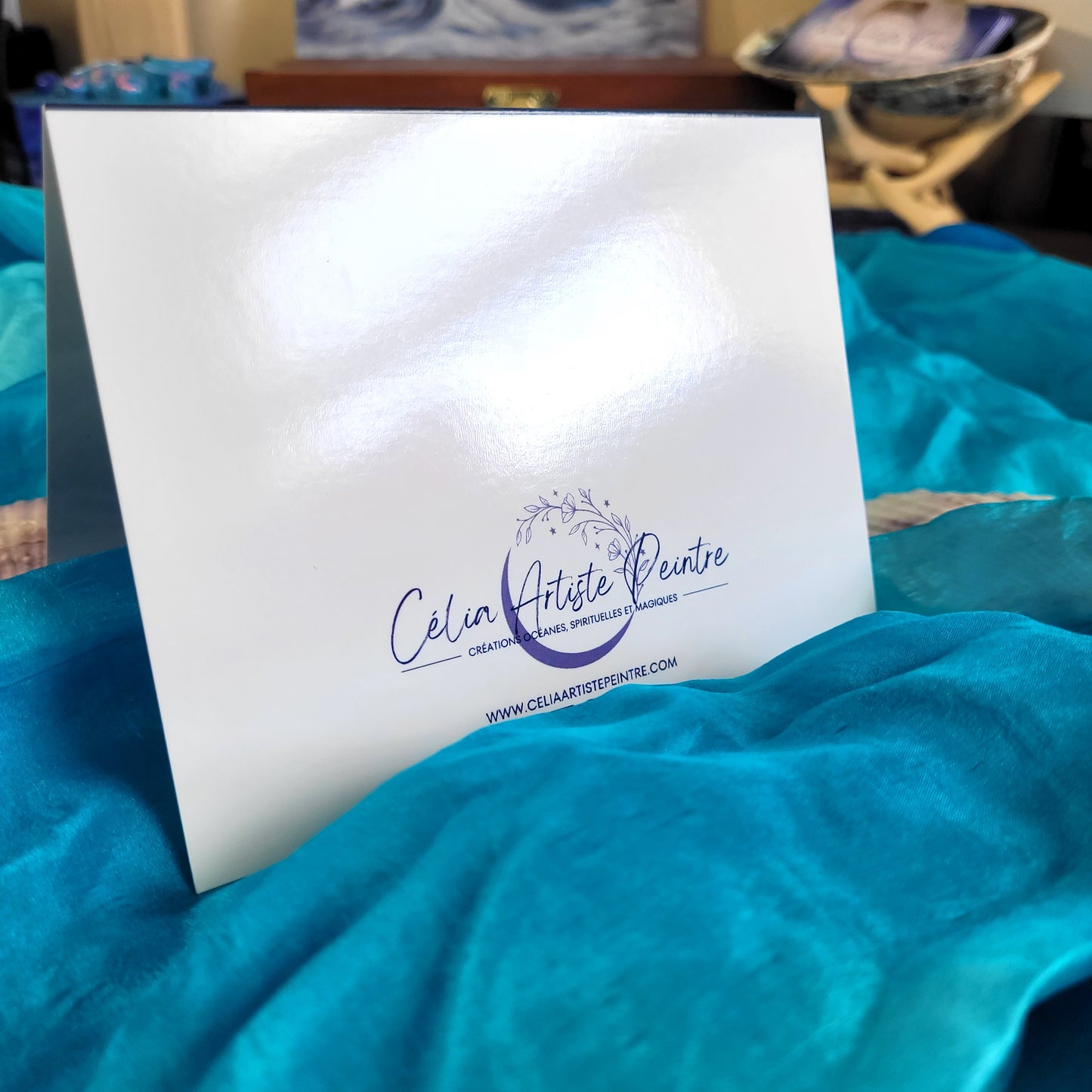 Carte de souhait - En eaux turquoises