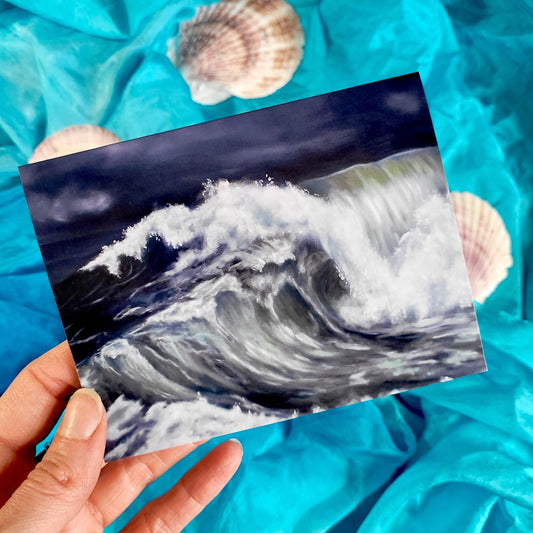 Carte de souhait - Déferlante