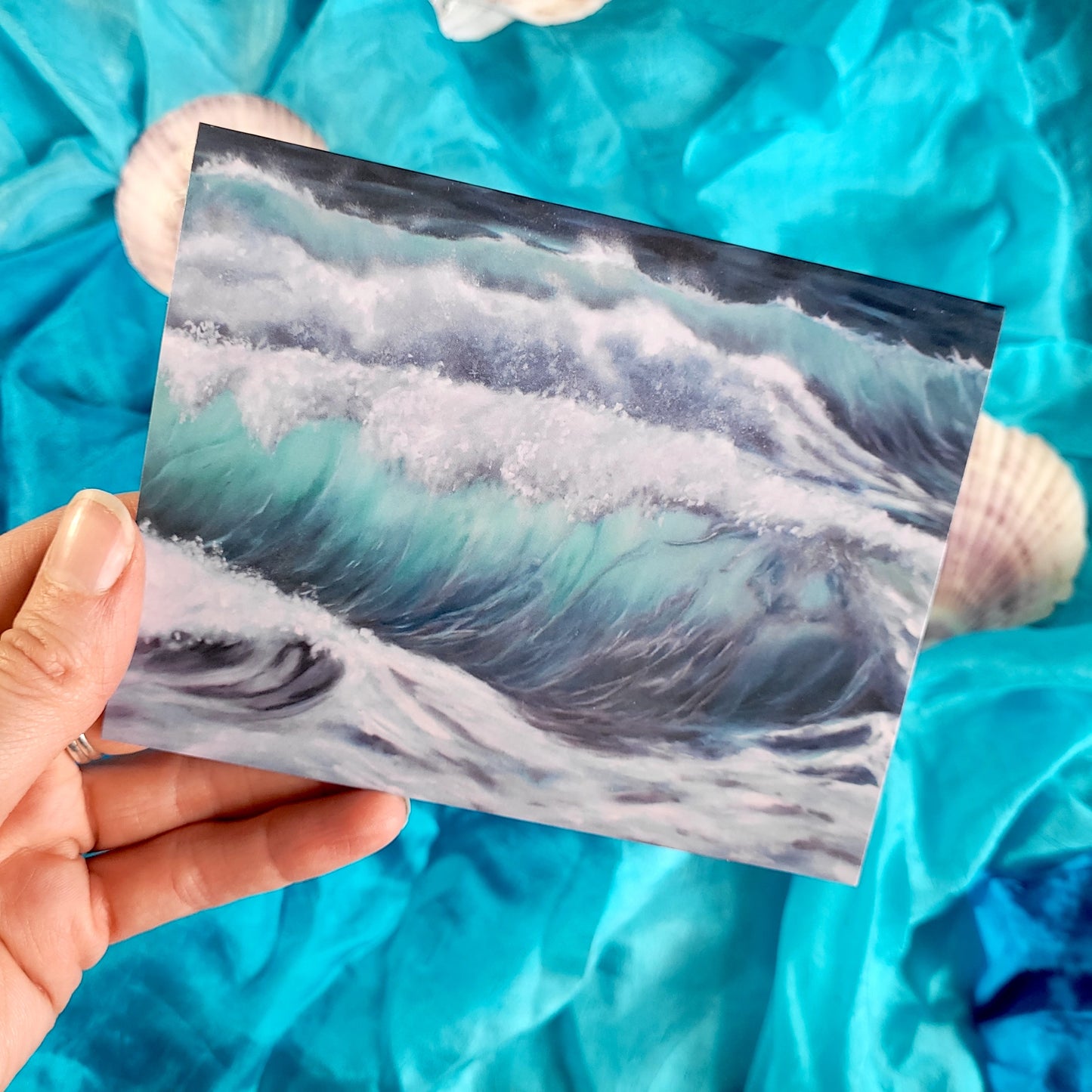 Carte de souhait - En eaux turquoises