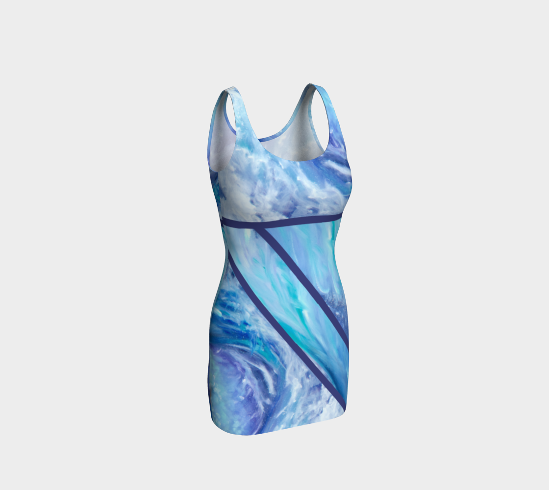 Robe Silhouette - Stronger than before (Modèle avec lignes)