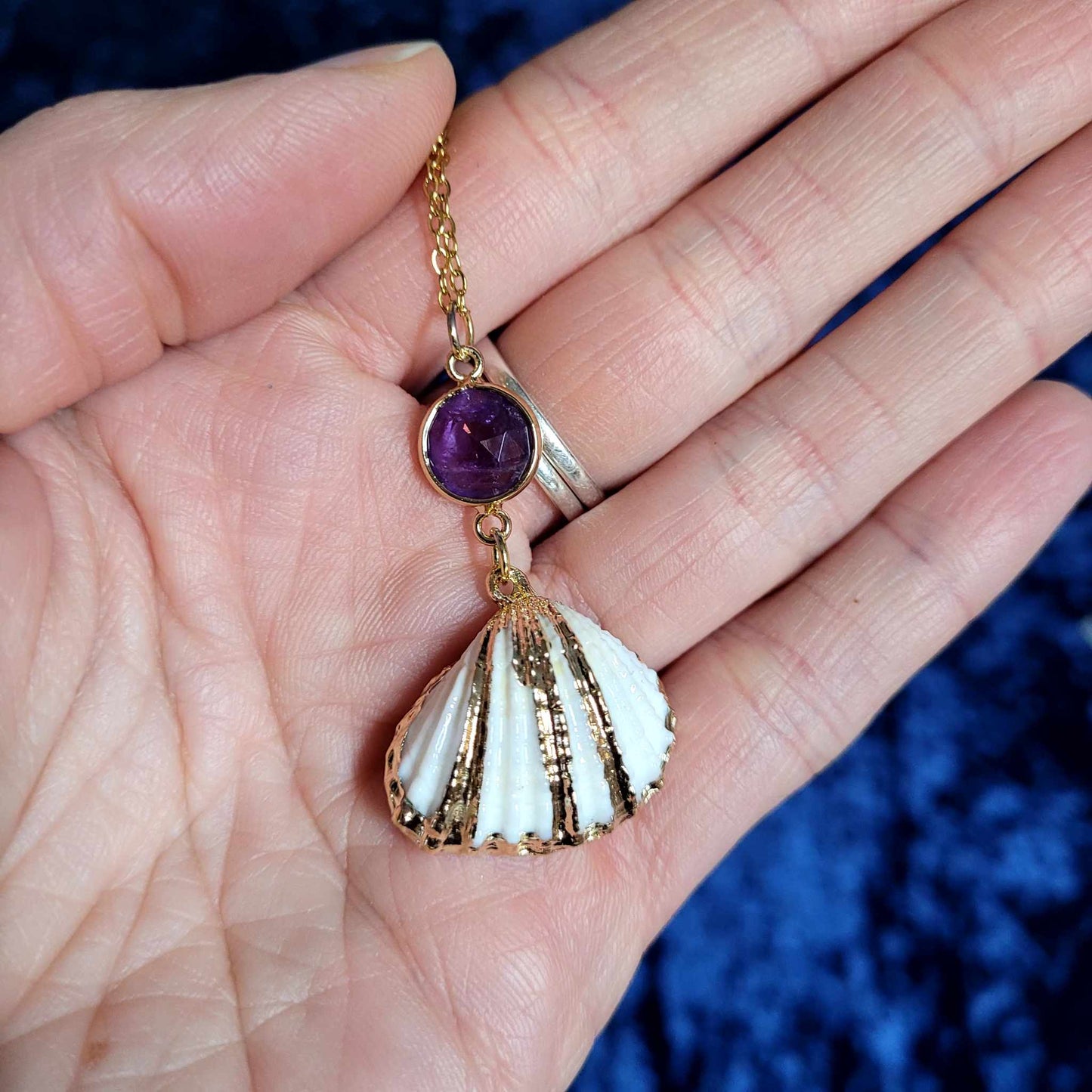 Pendentif Ondine - Améthyste