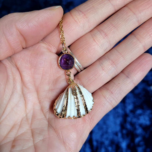 Pendentif Ondine - Améthyste