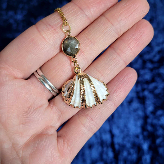 Pendentif Ondine - Labradorite