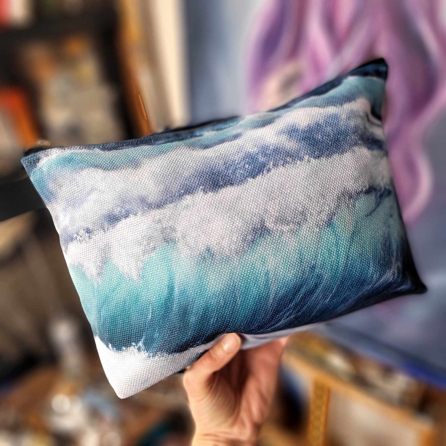 Trousse à maquillage - En eaux turquoises