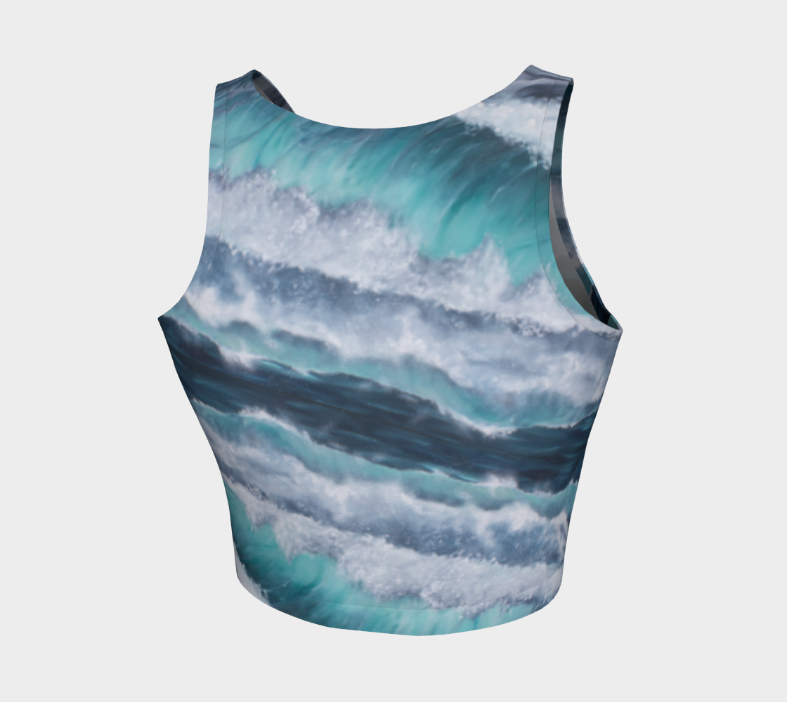 Top de sport - En eaux Turquoises