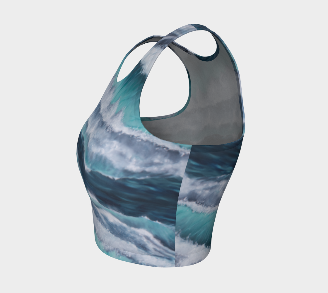 Top de sport - En eaux Turquoises