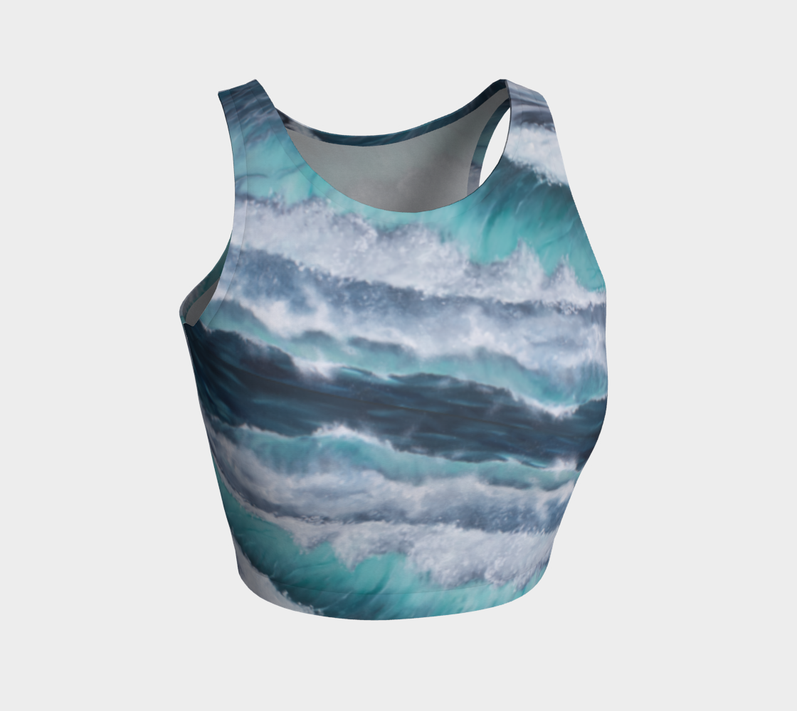 Top de sport - En eaux Turquoises