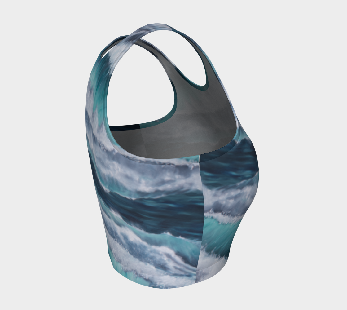 Top de sport - En eaux Turquoises