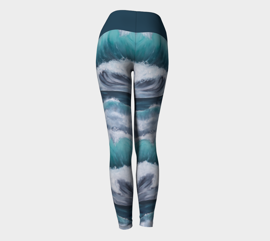 Legging Long - En eaux turquoises #2