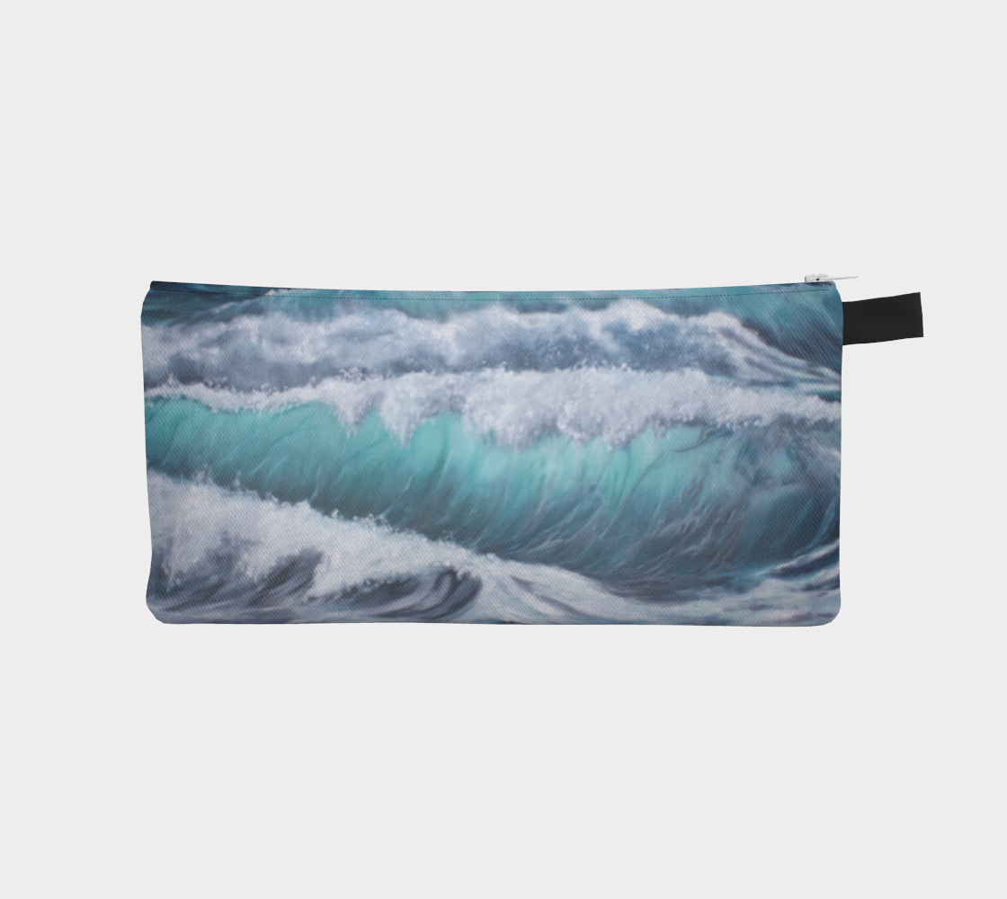 Étui à crayons - En eaux turquoises