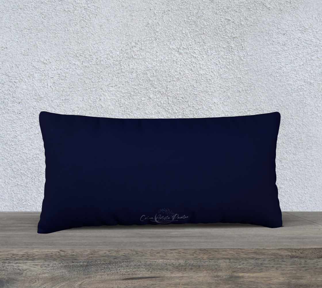Housse de coussin 12x24 po - Fille de Lune