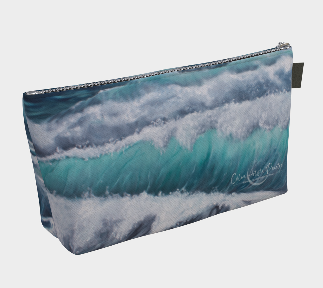Trousse à maquillage - En eaux turquoises