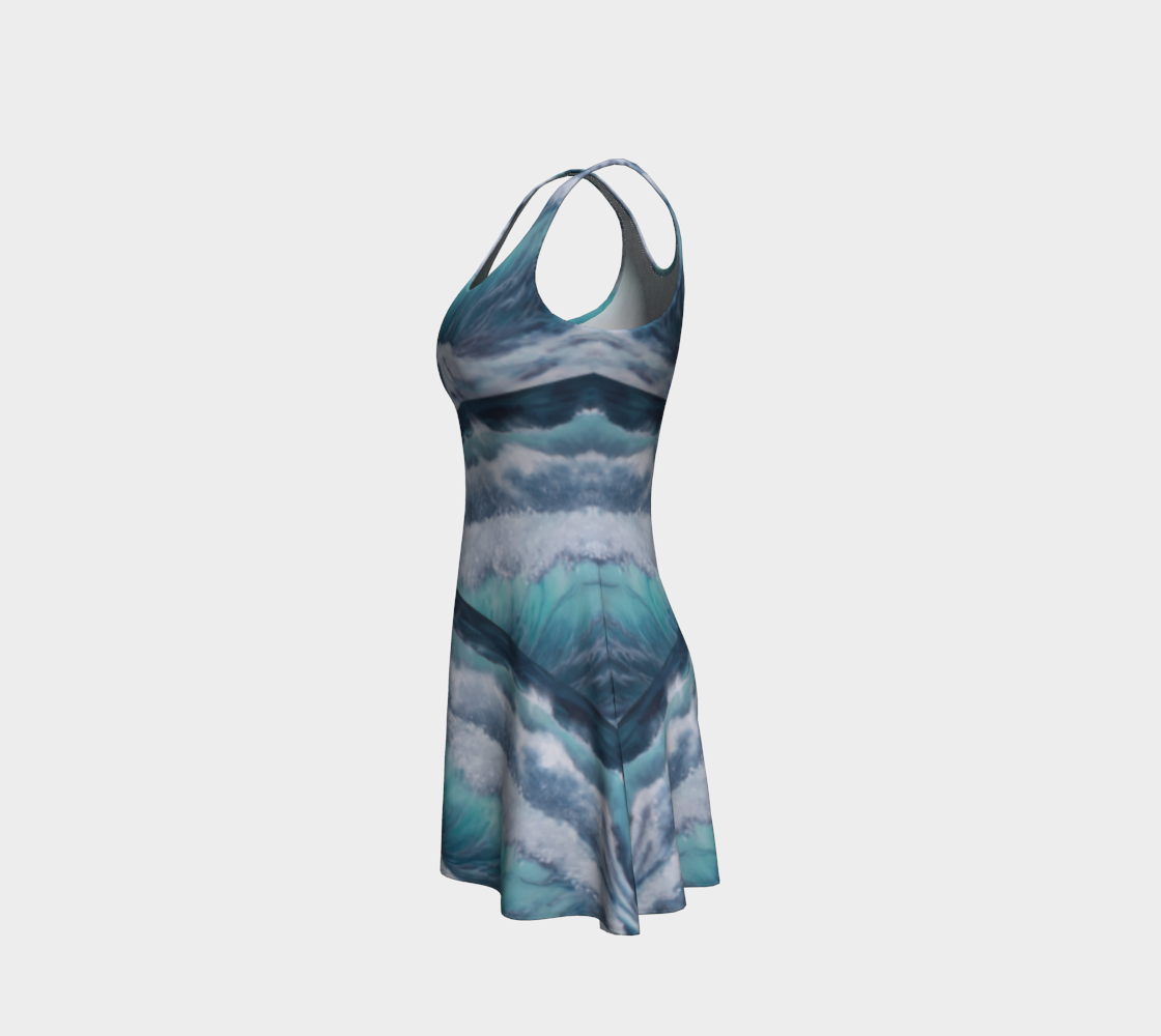 Robe évasée - En eaux turquoises #2