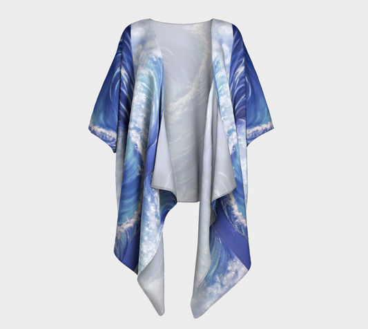 Kimono drapé Outremer