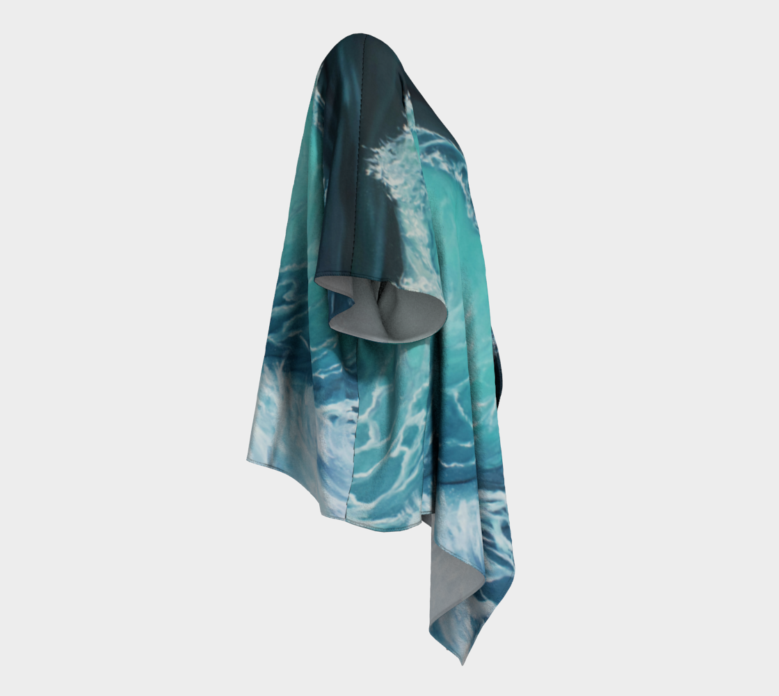 Kimono Drapé Devenir Océan