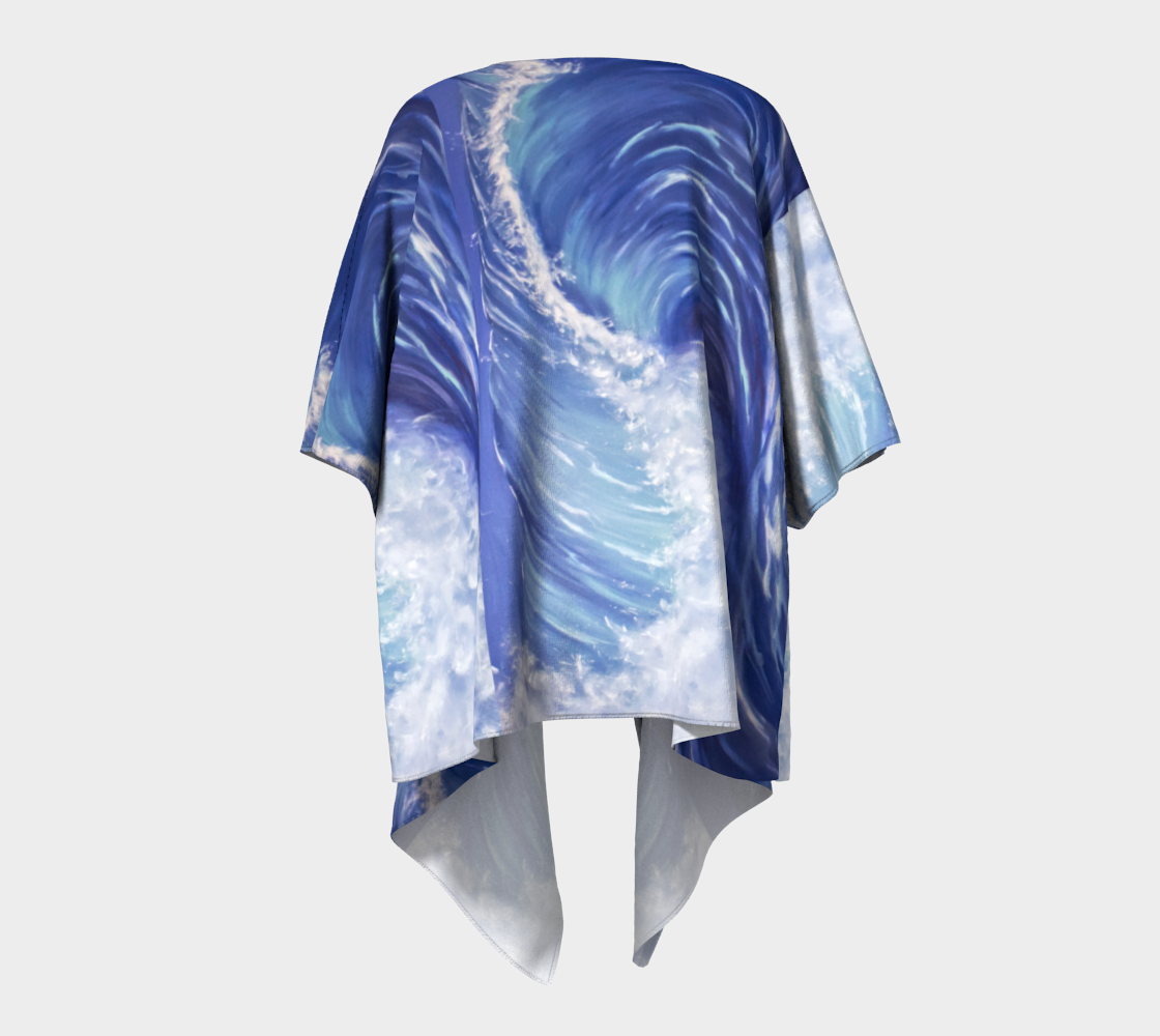 Kimono drapé Outremer