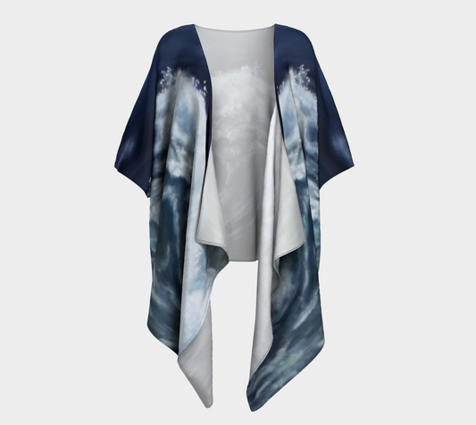Kimono Drapé Déferlante