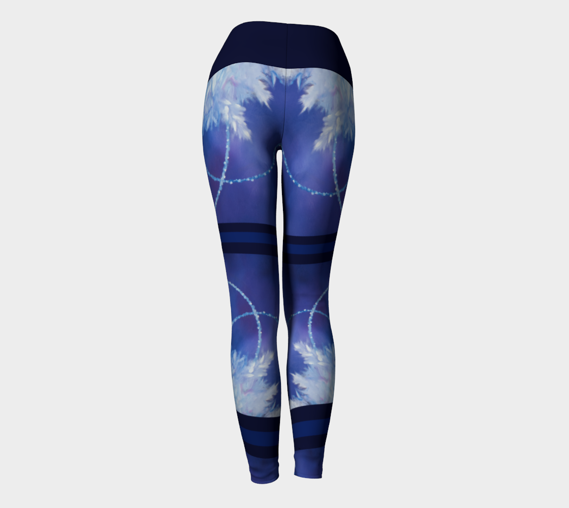Galaxy top yoga leggings